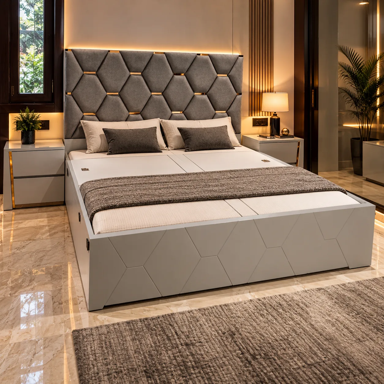 Milano Furniture Custom Bed